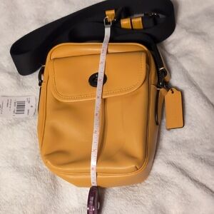 Coach Yellow Crossbody Bag